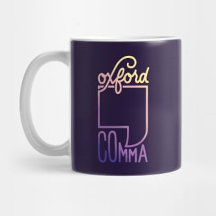 Oxford Comma Mug